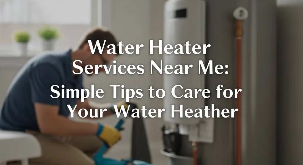 Water Heater Services Near Me: Simple Tips to Care for Your Water Heater