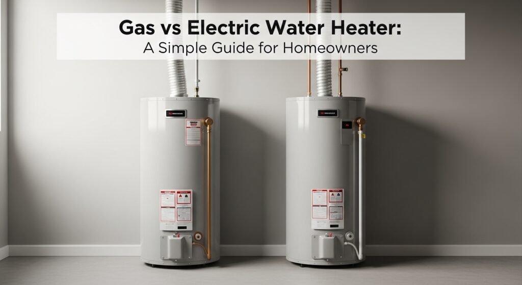 Gas vs Electric Water Heater: A Simple Guide for Homeowners