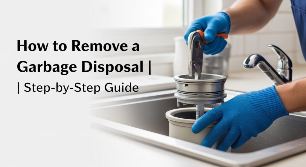 How to Remove a Garbage Disposal with Simple DIY Steps