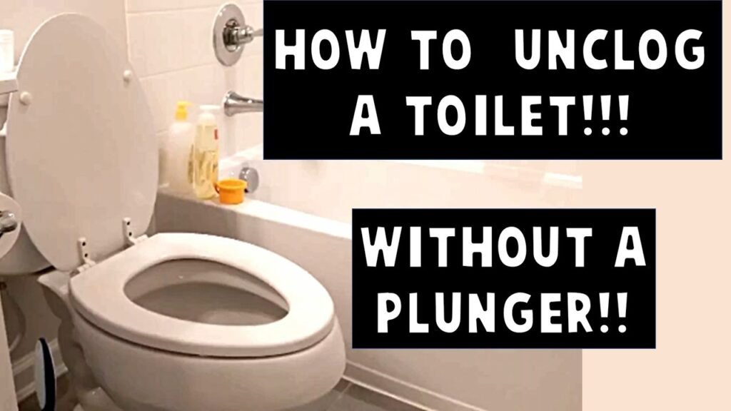 How to Unclog a Toilet Without a Plunger