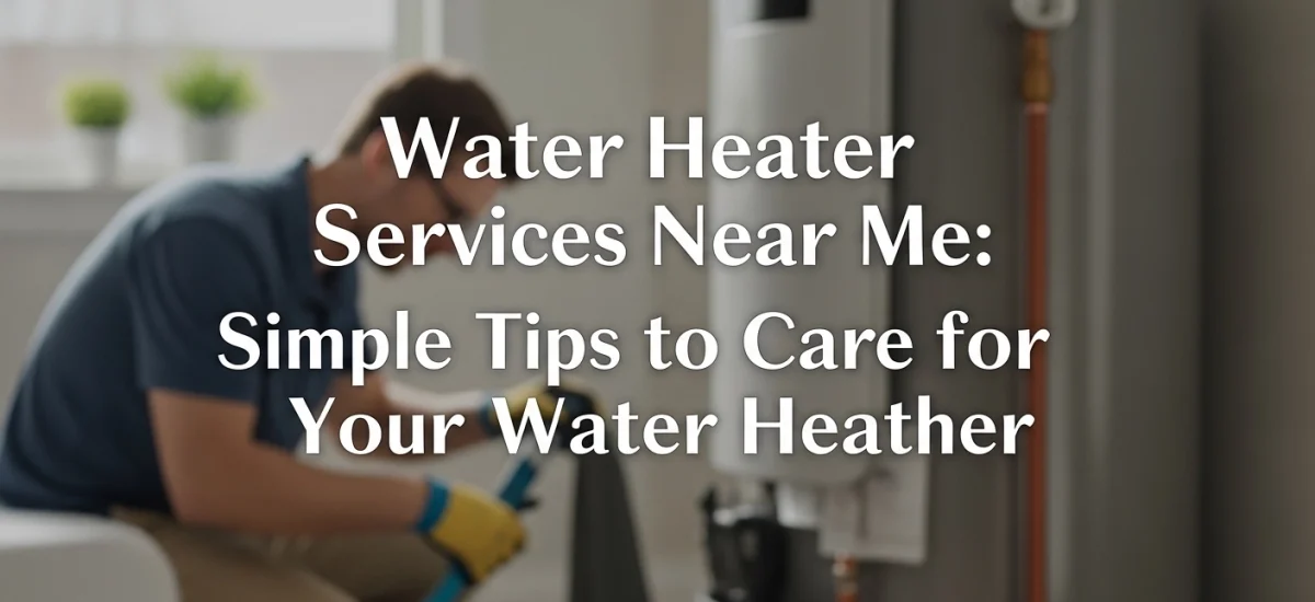 Water Heater Services Near Me Simple Tips to Care for Your Water Heater